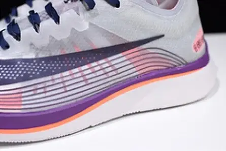 Unique 1418 Nike mens Lab Zoom Fly SP grey purple orange  AA3172-500 
