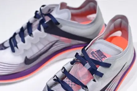 Unique 1418 Nike mens Lab Zoom Fly SP grey purple orange  AA3172-500 