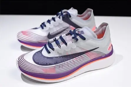 Unique 1418 Nike mens Lab Zoom Fly SP grey purple orange  AA3172-500 