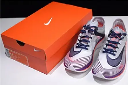 Unique 1418 Nike mens Lab Zoom Fly SP grey purple orange  AA3172-500 