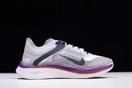 Unique 1418 Nike mens Lab Zoom Fly SP grey purple orange  AA3172-500 