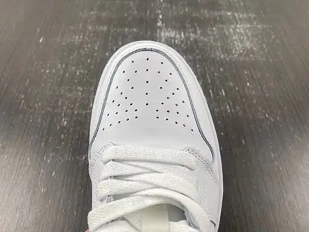 Unique 2975 Jordan 1 Low White Black  553558-132 