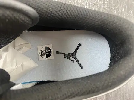 Unique 2975 Jordan 1 Low White Black  553558-132 