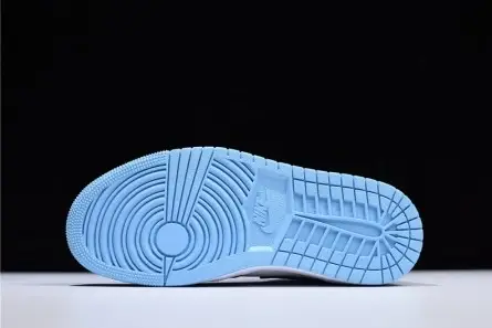 Unique 5415 Air Jordan 1 UNC Blue Chill Patent   Leather CD0461-401 