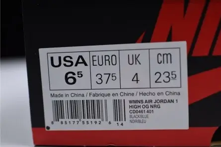 Unique 5415 Air Jordan 1 UNC Blue Chill Patent   Leather CD0461-401 