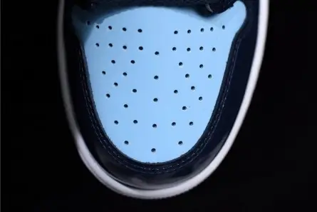 Unique 5415 Air Jordan 1 UNC Blue Chill Patent   Leather CD0461-401 