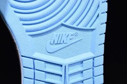 Unique 5415 Air Jordan 1 UNC Blue Chill Patent   Leather CD0461-401 