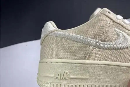 UrbanStyle 3517 Stussy x Nike Air Force 1 Low “Fossil Stone” CZ9084-200 