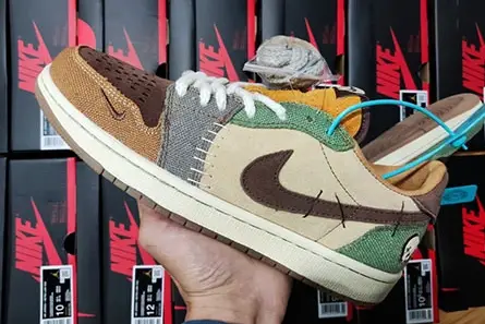 Vibrant 2352 Jordan 1 Retro Low OG Zion Williamson Voodoo  DZ7292-200 
