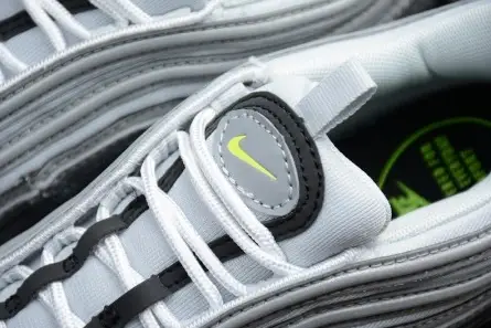 Vibrant 3079 nike mens AIR MAX 97 NEON WMNS DARK GREY 921733-003 