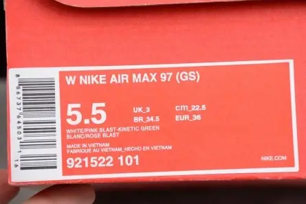 Vibrant 3087 More info Web results Nike Air Max 97 (gs) "south Beach" - Nike - 921522 101 