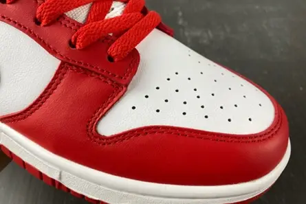 Vibrant 5580 Nike Dunk Low University Red CU1727-100 