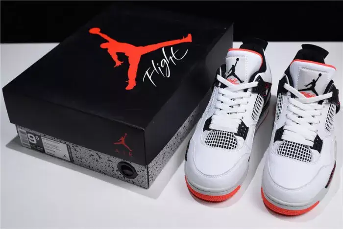 Vibrant 6062 Air Jordan 4 Hot Lava 308497-116 