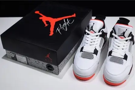 Vibrant 6062 Air Jordan 4 Hot Lava 308497-116 