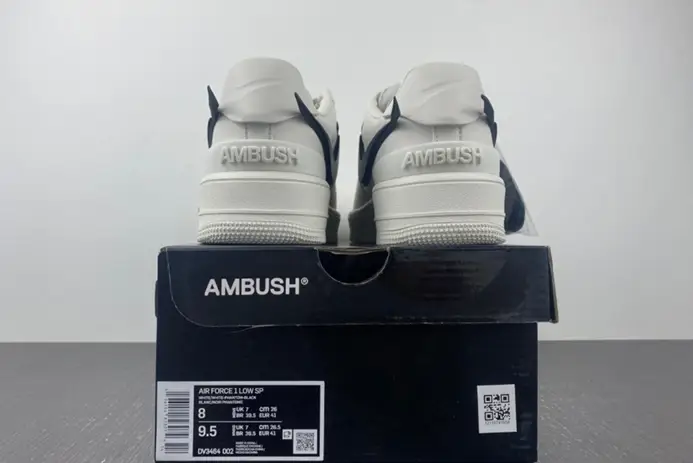 Vibrant 6339 Nike Air Force 1 Low SP AMBUSH Phantom  DV3464-002 
