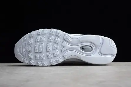 Vibrant 7572 NIKE AIR MAX 97 "TRIPLE WHITE" 921826-101 