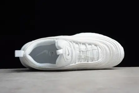 Vibrant 7572 NIKE AIR MAX 97 "TRIPLE WHITE" 921826-101 