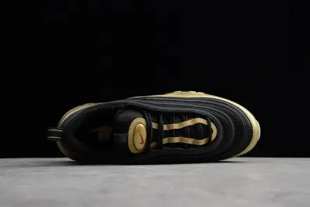 WellDesigned 6636 Nike Air Max 97 'Black Metallic Gold' AT5458-002 