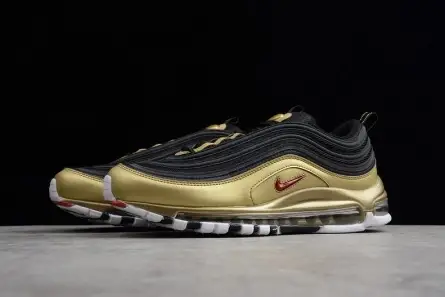 WellDesigned 6636 Nike Air Max 97 'Black Metallic Gold' AT5458-002 