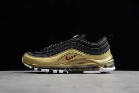 WellDesigned 6636 Nike Air Max 97 'Black Metallic Gold' AT5458-002 