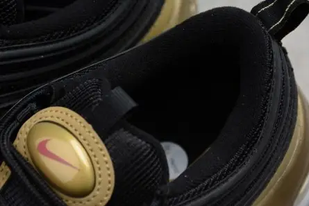 WellDesigned 6636 Nike Air Max 97 'Black Metallic Gold' AT5458-002 