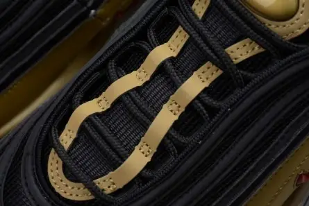 WellDesigned 6636 Nike Air Max 97 'Black Metallic Gold' AT5458-002 