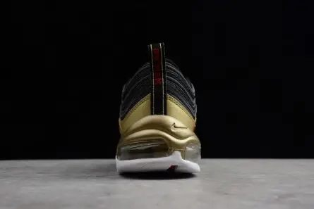 WellDesigned 6636 Nike Air Max 97 'Black Metallic Gold' AT5458-002 