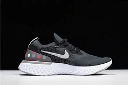nike epic REACT FLYKNIT  Black and grey dots point noirs ET gris AJ7283 996 ModernLook 6189 