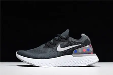 nike epic REACT FLYKNIT  Black and grey dots point noirs ET gris AJ7283 996 ModernLook 6189  AFFF524