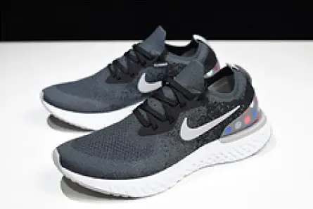 nike epic REACT FLYKNIT  Black and grey dots point noirs ET gris AJ7283 996 ModernLook 6189 
