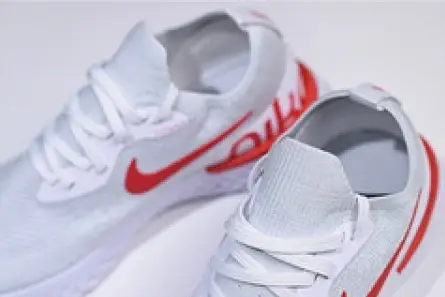 nike epic react flyknit white red AQ0067 800 GoodFit 1339 