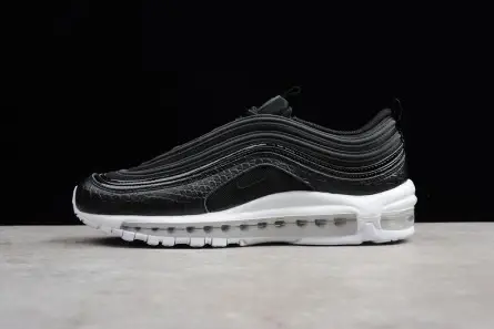 nike mens AIR MAX 97 PRM black 917646-001 Breathable 7411 