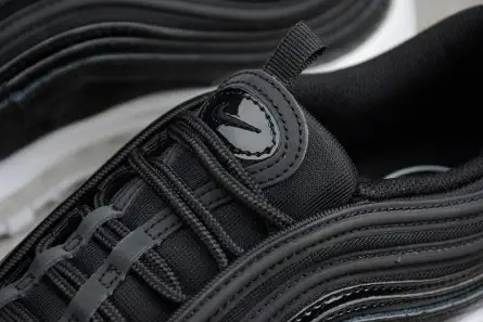 nike mens AIR MAX 97 PRM black 917646-001 Breathable 7411 