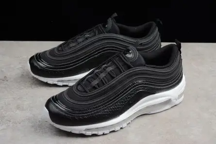 nike mens AIR MAX 97 PRM black 917646-001 Breathable 7411 