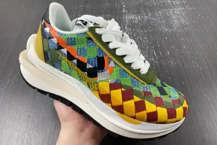 sacai x Nike Waffle Woven Green Gusto DR5209-300 GoAnywhere 436  EDBBD913