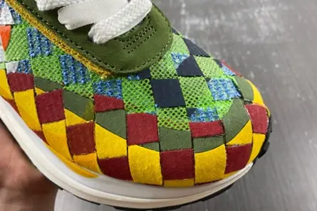 sacai x Nike Waffle Woven Green Gusto DR5209-300 GoAnywhere 436 